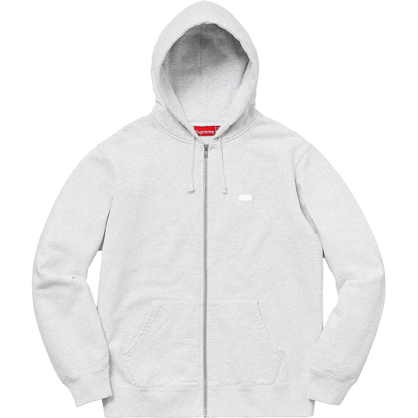 Reflective Small Box Zip Up Sweatshirt view 6